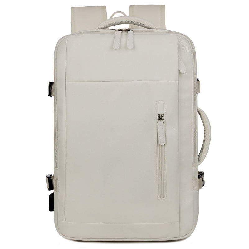 New multi-functional travel backpack simple and fashionable expansion backpack short business trip large capacity laptop bag