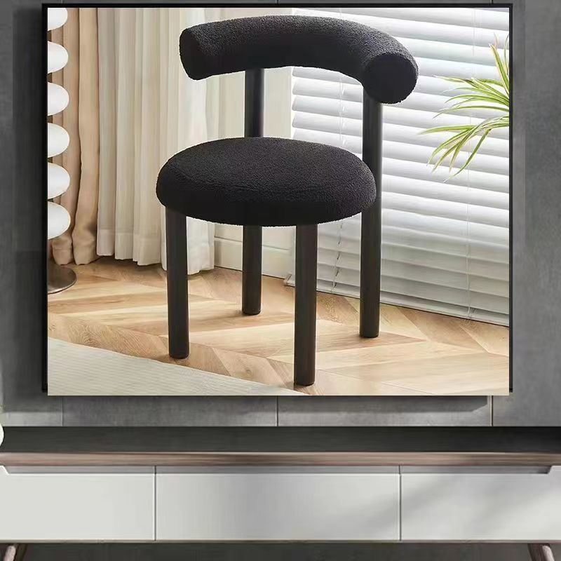 Cosmetic chair for girls' bedroom, special dressing table chair, popular thickened dressing stool, popular manicure and makeup stool