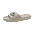 2024 new women's summer cartoon puppy slippers - super comfortable, thick-soled, one-strap casual beach slides