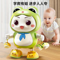 Kids' frog dancing robot toy with lights, singing, educational early learning machine, gift for boys and girls ages 0-3