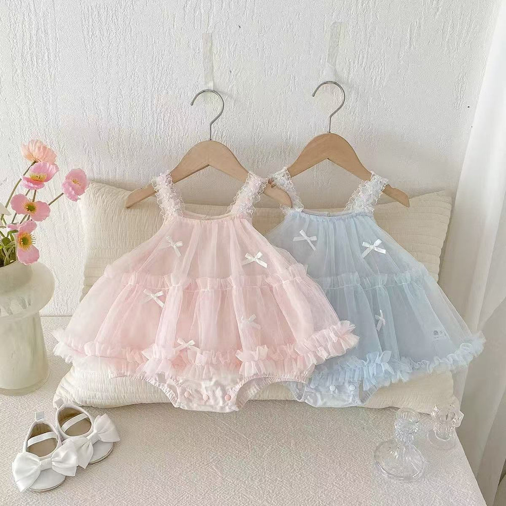 Summergirl one-piece girl summer dress kids suspender tutu skirt kids suspender tutu skirt bag butt skirt