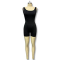 Amazon  sexy backless one-shoulder sleeveless bodysuit cropped pleated romper women's cross-border fashion