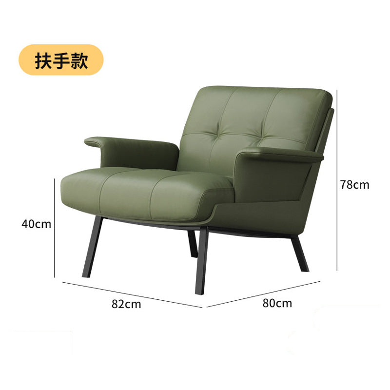 Single hotel lobby reception area table and four chairs set - casual sofa combination for cafes, offices, and meeting spaces
