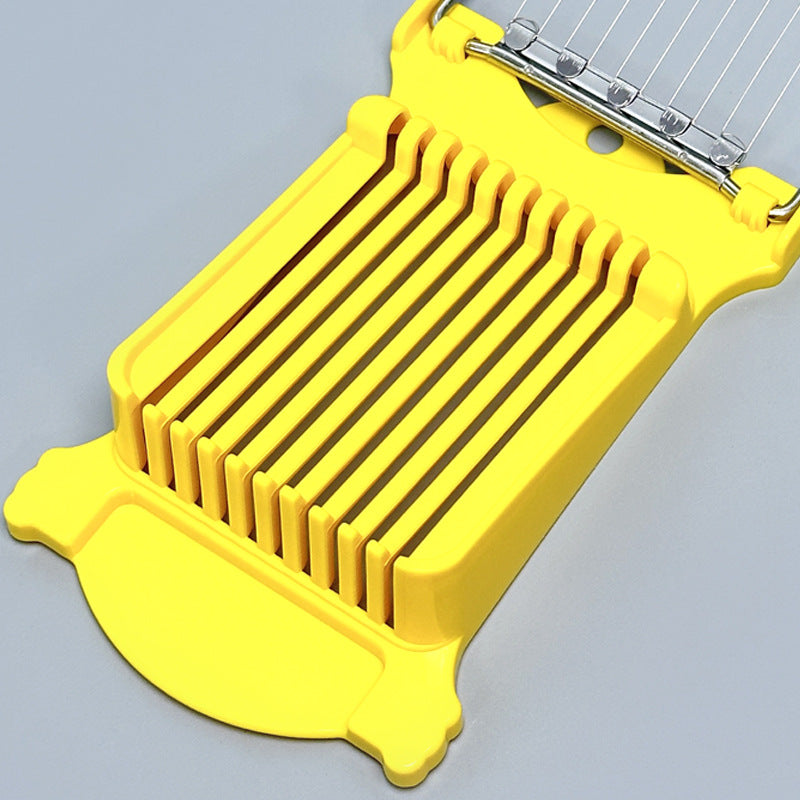 10-Line Lunch Meat Ham Slicer Kitchen Tools Fruit Cutting Banana Slices Egg Sausage Splitting Color Box