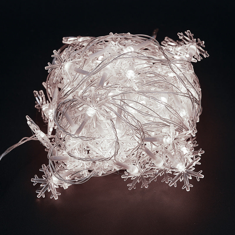 Outdoor camping led ball light string Outdoor battery box decoration star light Room atmosphere bubble ball light string