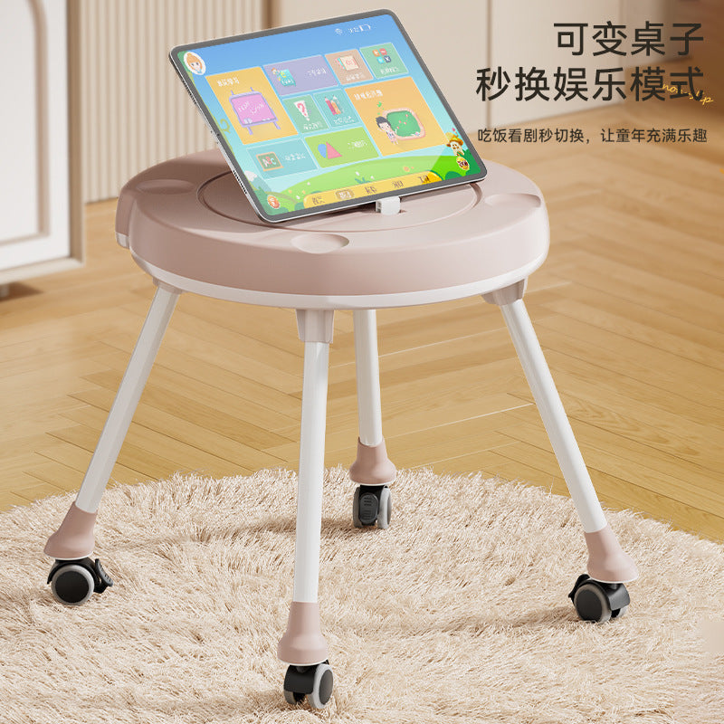 Baby dining chair multi-functional adjustment baby dining table eating household portable children's dining table stool