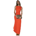 new european and american cross-border women's fashion sexy slim-fit metallic embellished bodycon pleated sleeveless dress