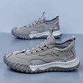 Men's safety shoes 2026: breathable, versatile mesh casual shoes for summer - anti-slip, wear-resistant, and hiking-ready