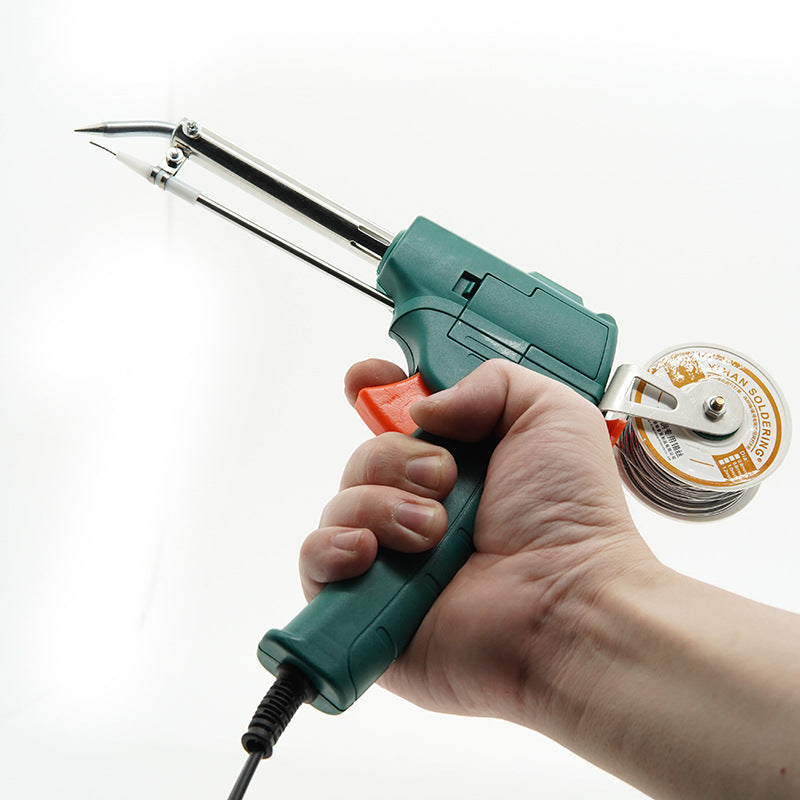 Cross-border hot-selling manufacturers External heating manual soldering gun 60W soldering gun European standard household handheld tin electric soldering iron