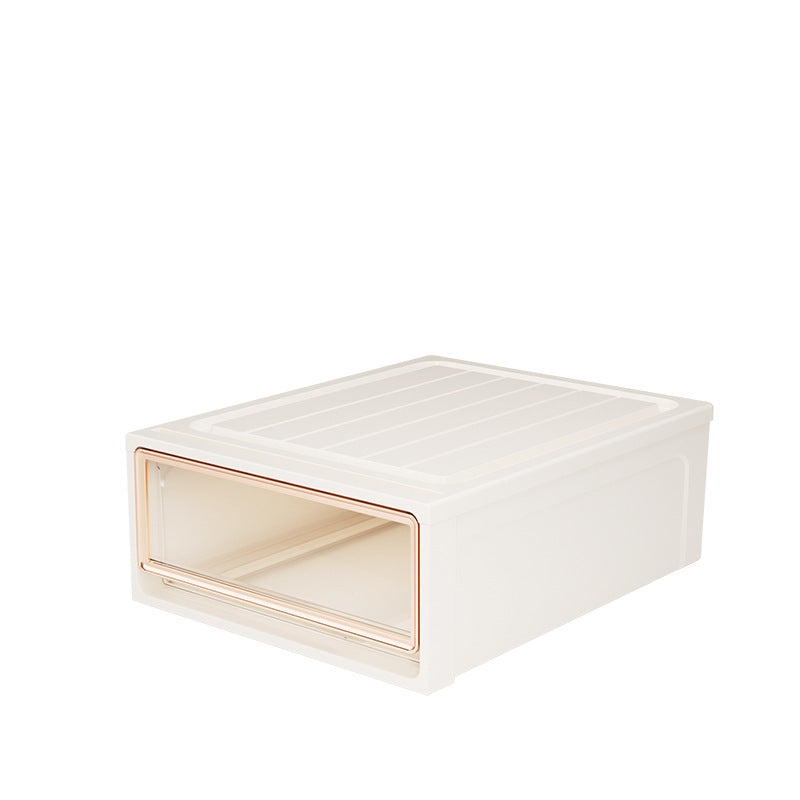 Drawer storage box Plastic locker Household clothes Underwear Clothing finishing Thickened large-capacity storage box