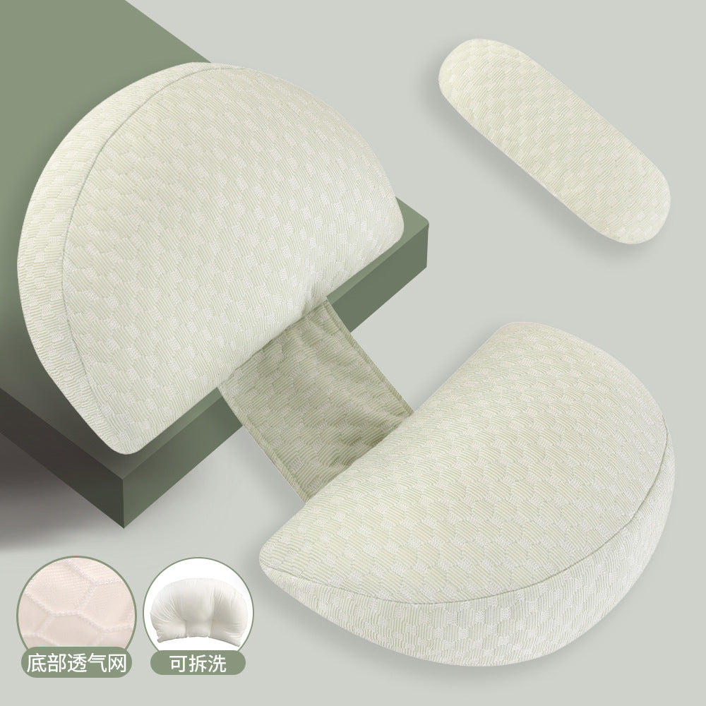 Pregnancy pillow - multi-functional support for side sleepers: u-shaped pillow for back, waist, and belly support - perfect for relaxation and comfort
