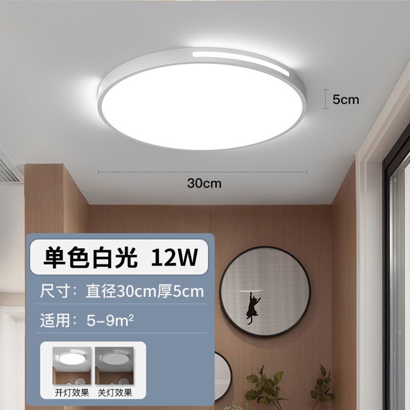 2025 new living room modern minimalist elegant main light full spectrum eye protection led ceiling light whole house hallway lighting fixture
