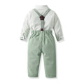 Kids' formal wear: autumn suit set for flower boys, little boys' host outfit, piano performance costume, kindergarten performance dress