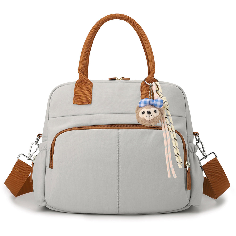 New fashionable mommy bag - tote style hospital bag, insulated bottle holder, large capacity maternity bag, multifunctional pregnancy bag for expecting mothers