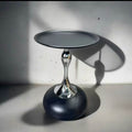 Scandinavianretro sofa side table living room coffee table small table iron side table bedside storage rack balcony casual round table