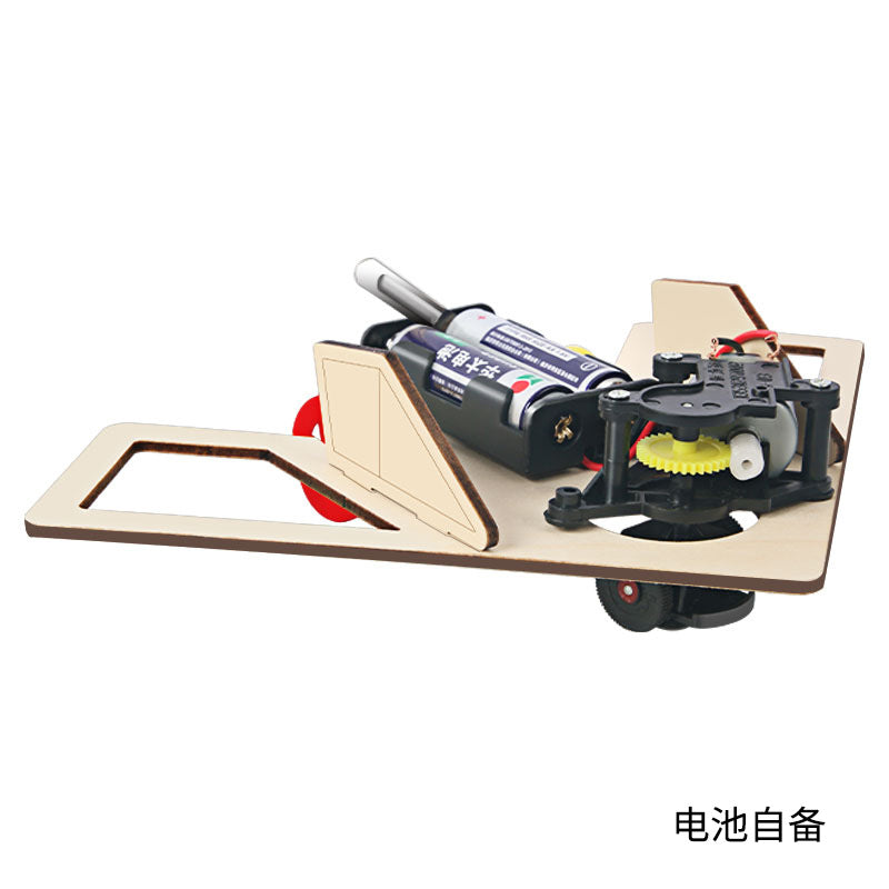 Scientific experiment obstacle avoidance trolley robot technology primary production student Shandong Shuangyou Stationery and Educational Supplies Co., Ltd.