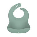 Infant and toddler bibs, silicone saliva pockets, anti-dirty baby, easy to clean rice pockets, saliva wipes, stereo food grade silicone