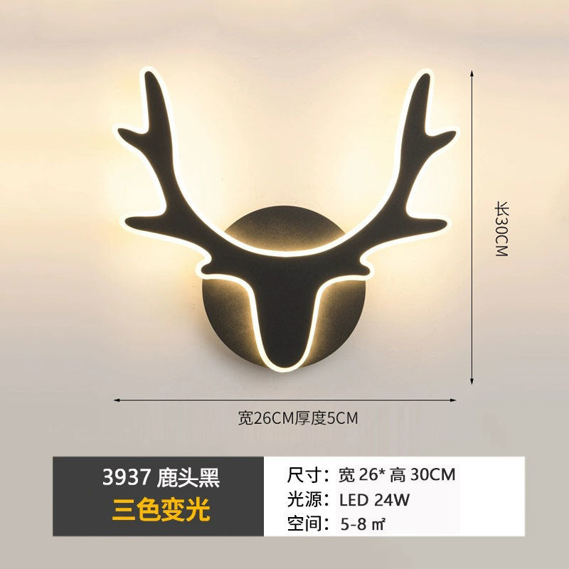 Wall Lamp Bedroom Simple Modern Creative Butterfly Bedside Lamp Aisle Corridor Wall Lamp 2025