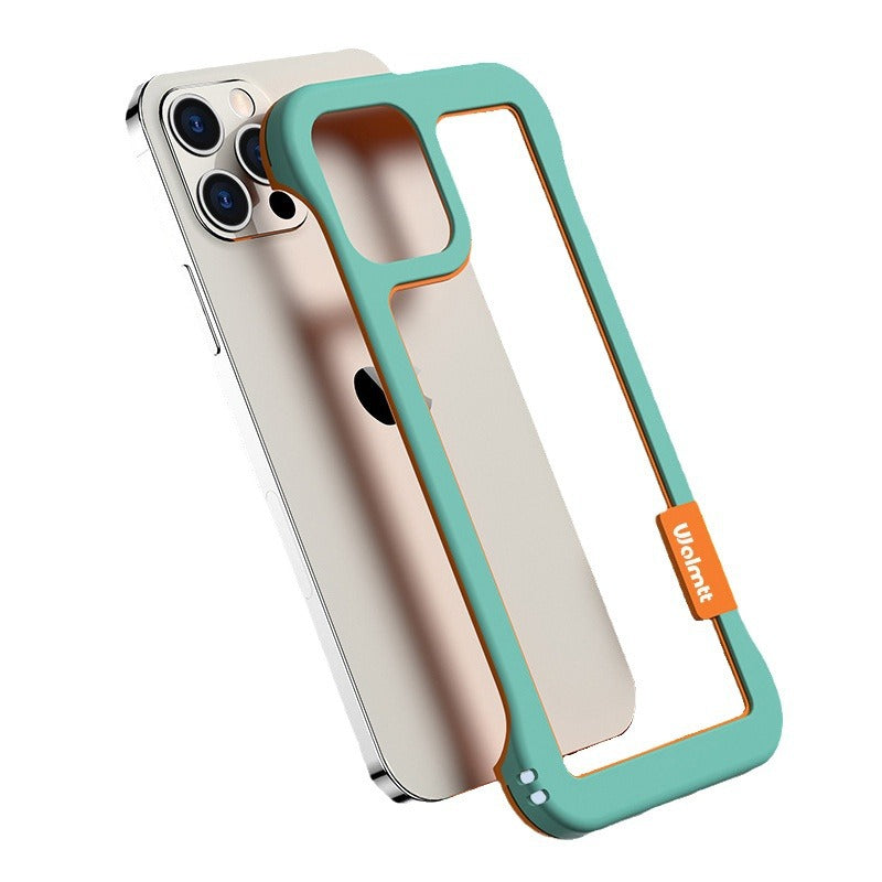 Two-color frameless heat dissipation hollow suitable for iphone15 apple 13 silicone soft edge xr wholesale mobile phone case 16