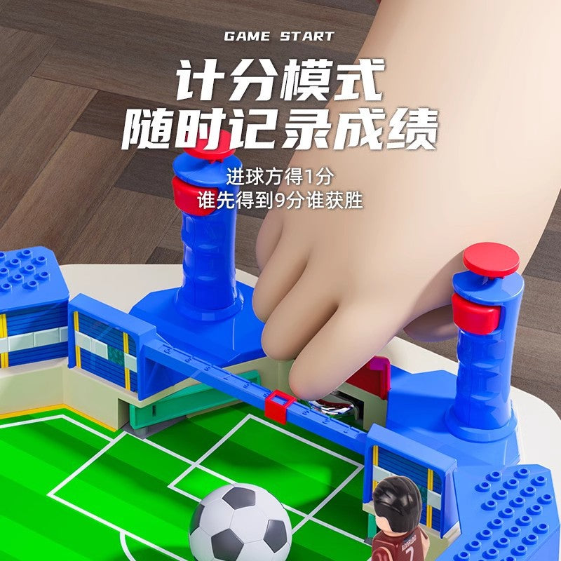 Desktop football game - kids' educational two-player battle - parent-child interactive tabletop soccer toy - new cross-border product