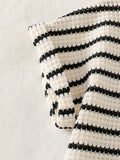 summer new arrival: cross-border e-commerce striped textured knitted casual pants two-piece set for kids