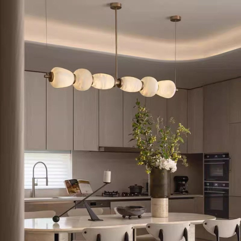 Accessible luxury postmodern house height living room lamp duplex staircase full copper marble dining room chandelier casual bedroom lighting fixture