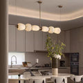 Accessible luxury postmodern house height living room lamp duplex staircase full copper marble dining room chandelier casual bedroom lighting fixture