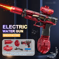 ice mouse electric water gun pulse water gun automatic water absorption grab light kids boys summer water gun toy