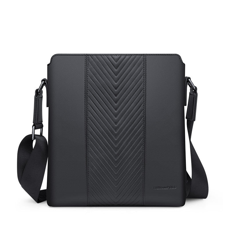 Emperor Paul messenger bag men's bag new business leisure men's bag vertical shoulder bag men's leather wholesale