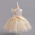 Amazon children's dress, kids' wedding dress, performance costume, stylish girls' princess dress - cross-border exclusive, ready stock wholesale