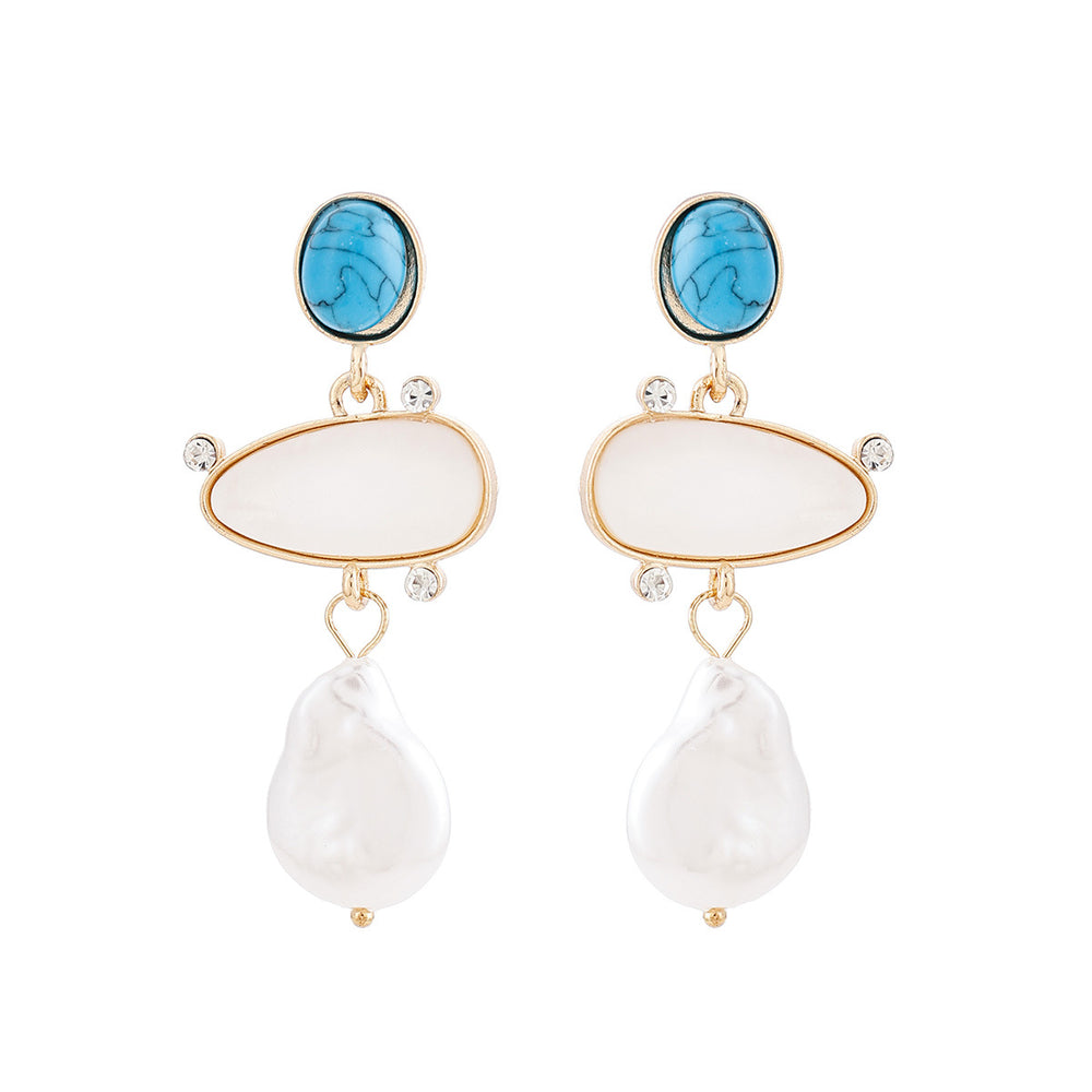 European and american cross-border jewelry: fresh, bold, and statement-making big eye earrings for women - minimalist style, everyday wear, and versatile accessories