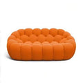 Modern minimalist bubble sofa - designer fabric, trending online, creative football art, curved sofa for home living room