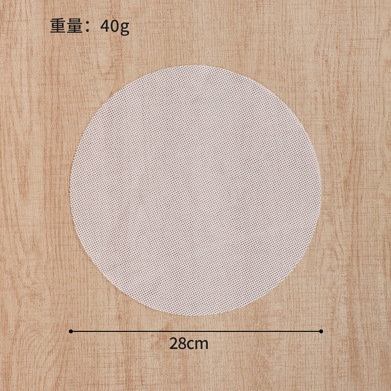 Silicone steamer mat round silicone steamer cloth steamer paper steamed bun mat cloth steamer cloth steamed bun mat factory direct sale