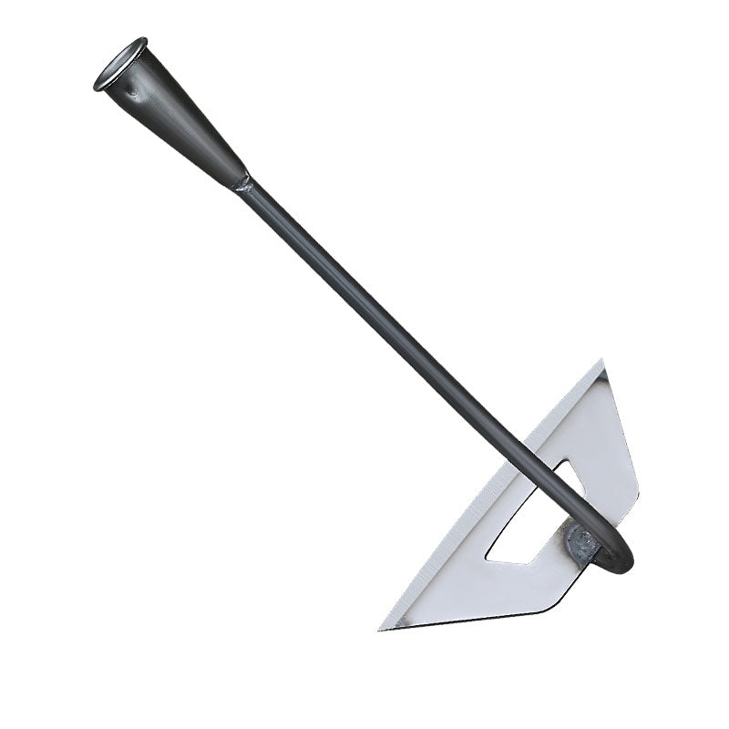 除草锄头家用种菜挖土开荒大锄头加厚户外锰钢锄家用铲草农具厂家