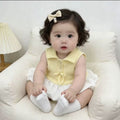 Summer dress for baby girls - lightweight, perfect for newborns and 100-day celebrations - stylish summer princess dress