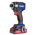 Nanwei brushless impact driver - high torque lithium-ion cordless screwdriver - industrial grade electric drill for construction and renovation