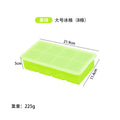 Green - 8-compartment large ice tray with lid