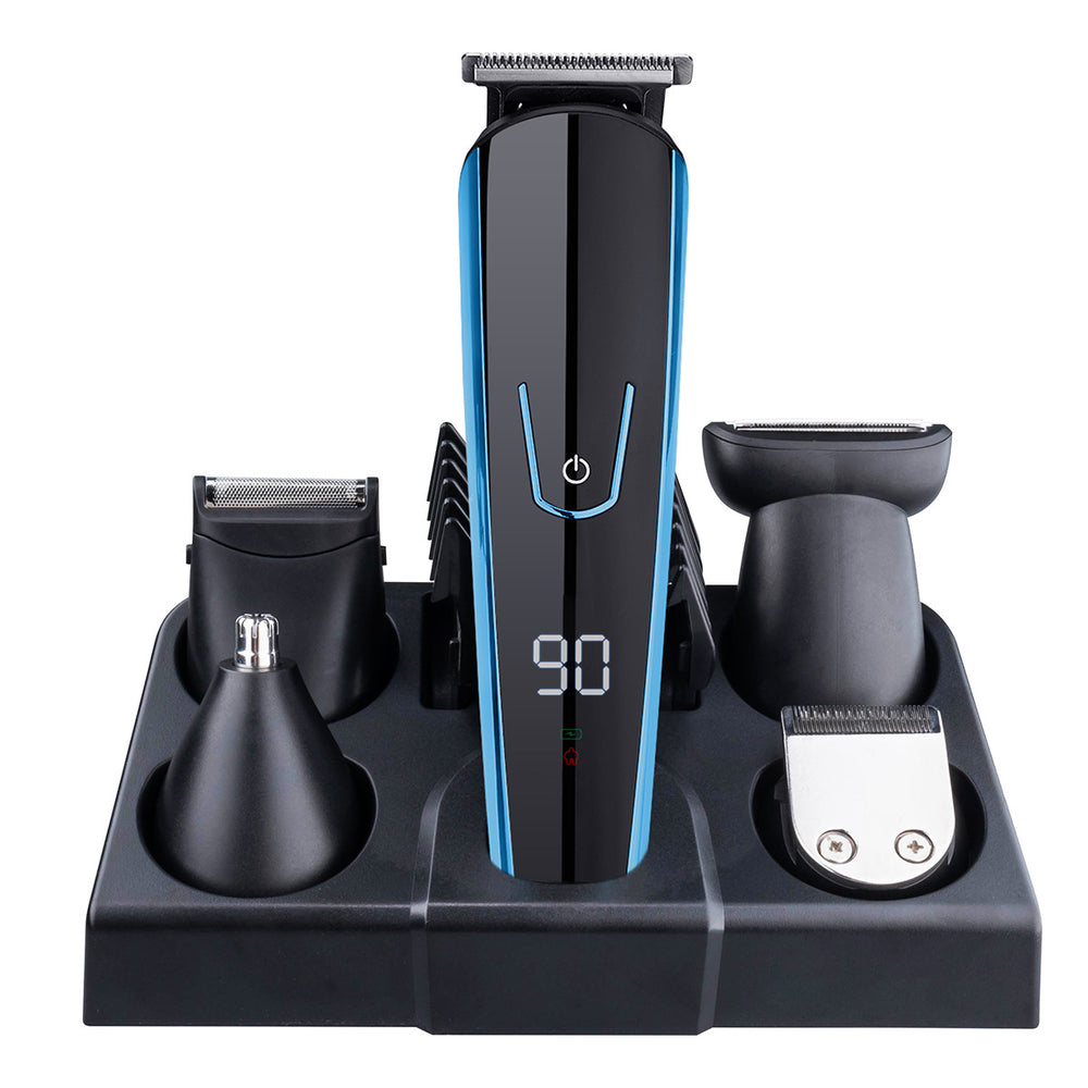 5-in-1 multifunctional electric hair clipper kit for home use - cross-border wholesale beard trimmer & hair clipper