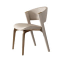 Italian minimalist home chair, modern light luxury 2025 new designer desk chair, villa hotel restaurant dining chair