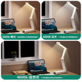 Small rechargeable desk lamp, eye protection lamp, special for learning, student dormitory, foldable model, portable, large capacity, long battery life