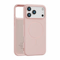 Suitable for apple 17air official tpu mobile phone case frosted magnetic iphone16pm pure color velvet mobile phone case