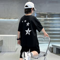 Boys' summer short-sleeve outfit:  new stylish, cool, and edgy summer clothes for older boys and big kids