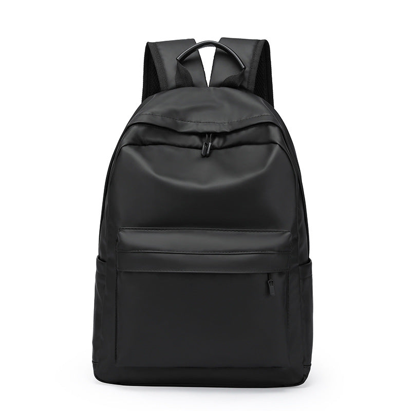New Fashion Trend Backpack Black College Student School Bag Casual Large Capacity Men's Travel Computer Backpack