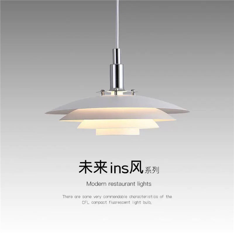 UFO chandelier American medieval vintage light 2025 new creative personality design art bar restaurant light