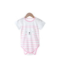 Baby short-sleeved romper, summer thin romper, triangle romper, newborn summer pajamas, baby onesie