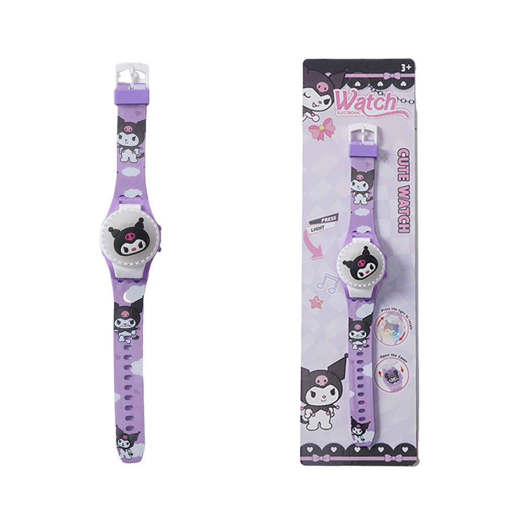 New children's light-up spinning top watch - flashing creative rotating gyro watch - kindergarten small gift toy wholesale