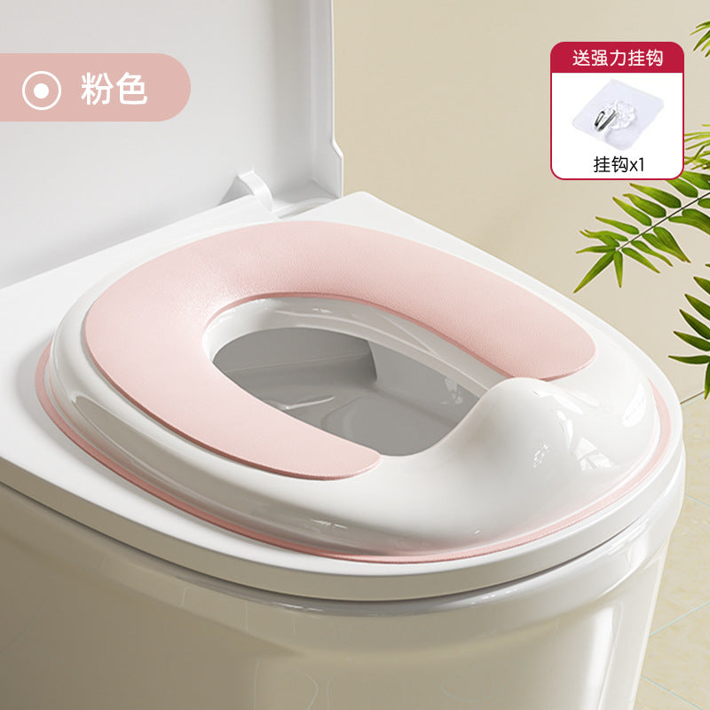 Kids toilet seat for men and women baby portable toilet soft cushion toilet seat for home auxiliary urinal cushion