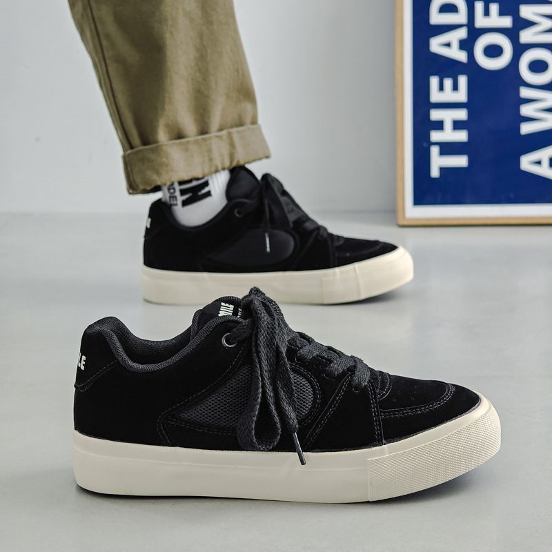 Board shoes men's 2025 spring new men's shoes Korean version of sports and leisure shoes versatile niche trendy canvas shoes wholesale