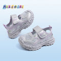 Summer kids sneakers breathable mesh girl frame shoes soft bottomnon-slip boys toe cap sandals 1-6 years old