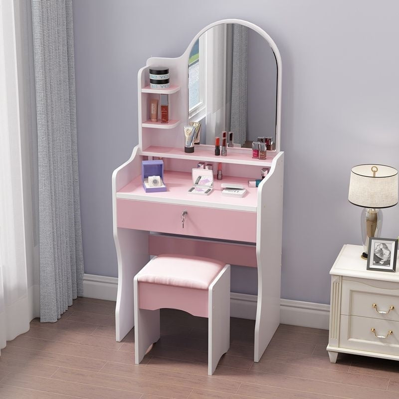 Bedroom mini small apartment simple modern casual dressing table economical multi-functional dressing table popular dressing table
